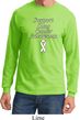 Support Lung Cancer Awareness Long Sleeve