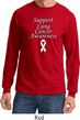 Support Lung Cancer Awareness Long Sleeve