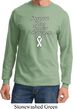 Support Lung Cancer Awareness Long Sleeve