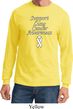 Support Lung Cancer Awareness Long Sleeve