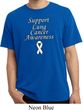 Support Lung Cancer Awareness Pigment Dyed Shirt