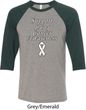Support Lung Cancer Awareness Raglan Shirt