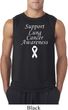 Support Lung Cancer Awareness Sleeveless Shirt