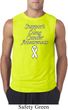Support Lung Cancer Awareness Sleeveless Shirt