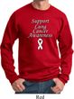 Support Lung Cancer Awareness Sweatshirt