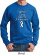 Support Lung Cancer Awareness Sweatshirt
