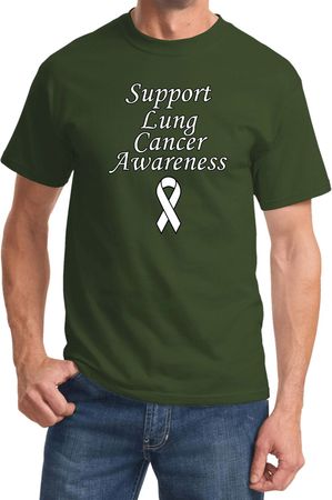 Support Lung Cancer Awareness T-shirt