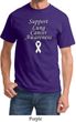 Support Lung Cancer Awareness T-shirt