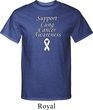 Support Lung Cancer Awareness Tall Shirt
