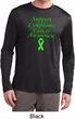 Support Lymphoma Cancer Awareness Dry Wicking Long Sleeve