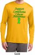 Support Lymphoma Cancer Awareness Dry Wicking Long Sleeve