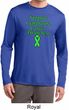 Support Lymphoma Cancer Awareness Dry Wicking Long Sleeve