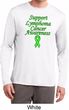 Support Lymphoma Cancer Awareness Dry Wicking Long Sleeve