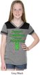 Support Lymphoma Cancer Awareness Girls Football Shirt