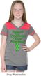 Support Lymphoma Cancer Awareness Girls Football Shirt