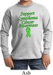 Support Lymphoma Cancer Awareness Kids Long Sleeve