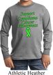 Support Lymphoma Cancer Awareness Kids Long Sleeve