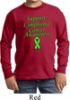 Support Lymphoma Cancer Awareness Kids Long Sleeve