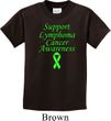 Support Lymphoma Cancer Awareness Kids T-shirt