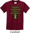 Support Lymphoma Cancer Awareness Kids T-shirt