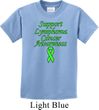 Support Lymphoma Cancer Awareness Kids T-shirt