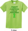 Support Lymphoma Cancer Awareness Kids T-shirt