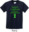 Support Lymphoma Cancer Awareness Kids T-shirt