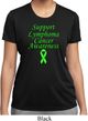 Support Lymphoma Cancer Awareness Ladies Dry Wicking T-shirt