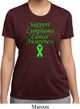 Support Lymphoma Cancer Awareness Ladies Dry Wicking T-shirt