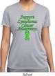 Support Lymphoma Cancer Awareness Ladies Dry Wicking T-shirt