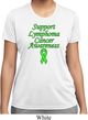 Support Lymphoma Cancer Awareness Ladies Dry Wicking T-shirt