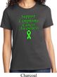 Support Lymphoma Cancer Awareness Ladies T-shirt