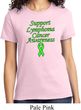 Support Lymphoma Cancer Awareness Ladies T-shirt