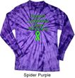 Support Lymphoma Cancer Awareness Long Sleeve Tie Dye