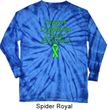 Support Lymphoma Cancer Awareness Long Sleeve Tie Dye