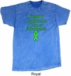 Support Lymphoma Cancer Awareness Mineral Tie Dye Shirt