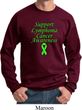 Support Lymphoma Cancer Awareness Sweatshirt