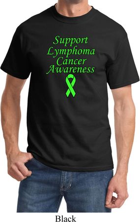 Support Lymphoma Cancer Awareness T-shirt