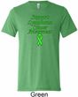 Support Lymphoma Cancer Awareness Tri Blend Tee