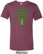 Support Lymphoma Cancer Awareness Tri Blend Tee