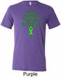 Support Lymphoma Cancer Awareness Tri Blend Tee