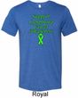 Support Lymphoma Cancer Awareness Tri Blend Tee