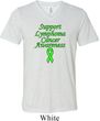 Support Lymphoma Cancer Awareness Tri Blend V-neck