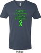 Support Lymphoma Cancer Awareness V-neck