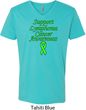 Support Lymphoma Cancer Awareness V-neck