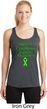 Support Lymphoma Cancer Ladies Dry Wicking Racerback