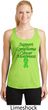 Support Lymphoma Cancer Ladies Dry Wicking Racerback