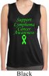 Support Lymphoma Cancer Ladies Dry Wicking Sleeveless Shirt