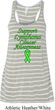 Support Lymphoma Cancer Ladies Flowy Racerback