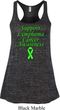 Support Lymphoma Cancer Ladies Flowy Racerback